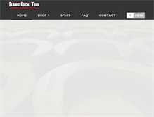 Tablet Screenshot of flangelock.com